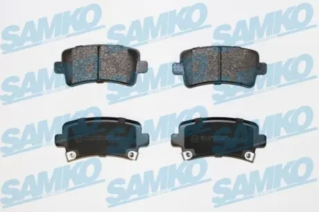 Колодки гальмівні (задні) Opel Insignia 08-17/Chevrolet Malibu/Saab 9-5 10 SAMKO 5SP1584