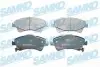 Колодки гальмівні (передні) Toyota Avensis/Verso 08-18/Auris 06-15 (з прижимною пластиною) SAMKO (5SP1589) зображення 1