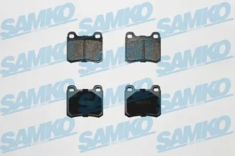 Тормозные колодки, дисковый тормоз.) SAMKO 5SP158