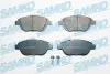 Тормозные колодки, дисковый тормоз.) SAMKO (5SP1590) изображение 1