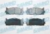 Тормозные колодки, дисковый тормоз.) SAMKO (5SP1593) изображение 1