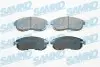 Комплект гальмівних колодок (передніх) Nissan Juke/Tilda 07 SAMKO (5SP1606) зображення 1