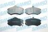 Тормозные колодки, дисковый тормоз.) SAMKO (5SP1609) изображение 1