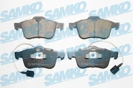 Тормозные колодки, дисковый тормоз.) SAMKO 5SP1612