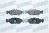 Тормозные колодки, дисковый тормоз.) SAMKO (5SP1614) изображение 1