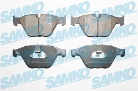 Колодки гальмівні (передні) BMW 5 (F10,F11)/6 (F06,F12,F13) 09 SAMKO 5SP1619