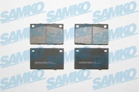 Гальмівні колодки, дискове гальмо (набір) SAMKO 5SP161