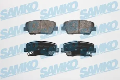 Колодки гальмівні (задні) Hyundai Santa Fe II 06-/Kia Sorento II 09 SAMKO 5SP1625