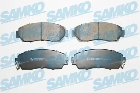 Колодки гальмівні (передні) Honda CR-V IV 1.6-2.4i 12 SAMKO 5SP1634