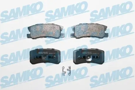 Гальмівні колодки, дискове гальмо (набір) SAMKO 5SP1639