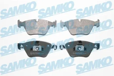 Колодки гальмівні (передні) BMW 5 (F10/F11) 09- (Ate) ATE Ceramic SAMKO 5SP1641