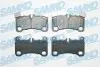 Тормозные колодки, дисковый тормоз.) SAMKO (5SP1655) изображение 1