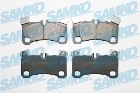 Колодки гальмівні (задні) Audi Q7/ Porsche Cayenne/ VW Touareg 04-15 (Brembo) SAMKO 5SP1655