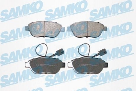 Тормозные колодки, дисковый тормоз.) SAMKO 5SP1657