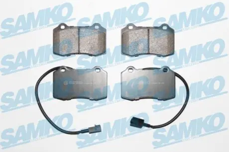 Тормозные колодки, дисковый тормоз.) SAMKO 5SP1665