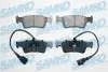 Тормозные колодки, дисковый тормоз.) SAMKO (5SP1667) изображение 1
