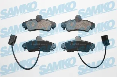 Тормозные колодки, дисковый тормоз.) SAMKO 5SP1668