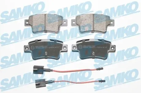 Тормозные колодки, дисковый тормоз.) SAMKO 5SP1677