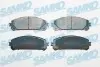 Тормозные колодки, дисковое тормоз (набор) SAMKO (5SP1691) изображение 1