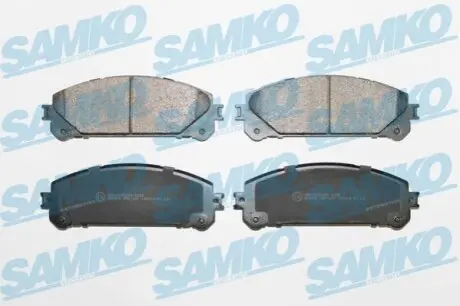 Тормозные колодки, дисковое тормоз (набор) SAMKO 5SP1691