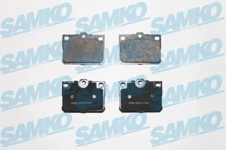Тормозные колодки, дисковый тормоз.) SAMKO 5SP169