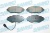 Тормозные колодки SAMKO (5SP1734) изображение 1