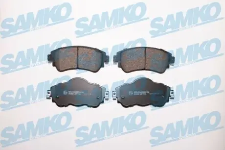 Колодки гальмівні (передні) Citroen C4 09 SAMKO 5SP1740
