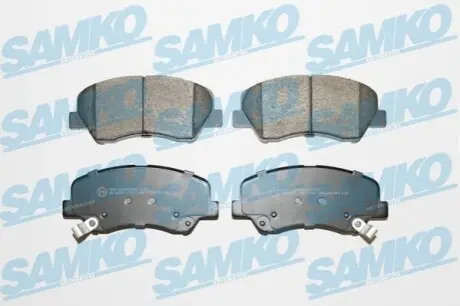 Колодки гальмівні (передні) Hyundai Accent IV/Kia Rio 10 SAMKO 5SP1744
