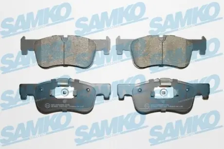 Колодки гальмівні (передні) BMW 1 (F20/F21) 11-/2 (F22/F23/F87) 14- (Bosch) SAMKO 5SP1752