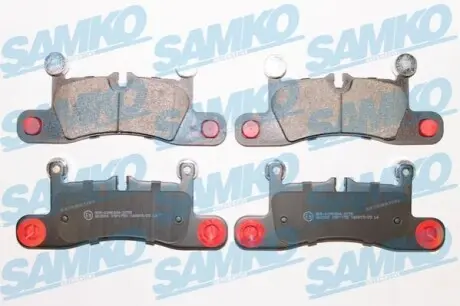 Колодки гальмівні (задні) VW Touareg/Porsche Cayenne 10 SAMKO 5SP1755