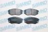 Тормозные колодки SAMKO (5SP1757) изображение 1
