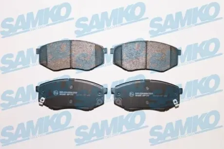 Колодки гальмівні (передні) Hyundai ix20/Kia Soul II 10 SAMKO 5SP1757