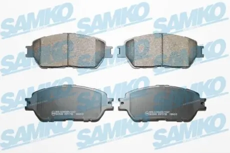 Тормозные колодки CAMRY SAMKO 5SP1792