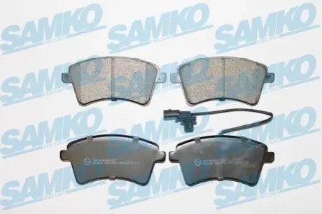 Колодки гальмівні KANGOO 08 SAMKO 5SP1800