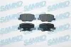 Колодки гальмівні (задні) Citroen C4 Aircross/Mazda 6/Mitsubishi Outlander III/Peugeot 4008 12 SAMKO (5SP1802) зображення 1