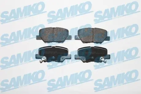 Колодки гальмівні (задні) Citroen C4 Aircross/Mazda 6/Mitsubishi Outlander III/Peugeot 4008 12 SAMKO 5SP1802