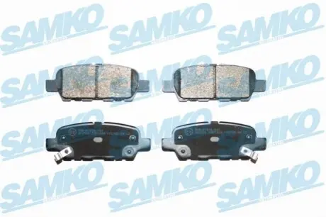 Колодки гальмівні (задні) Renault Koleos 16-/Nissan Juke 10-/Leaf 10 SAMKO 5SP1839