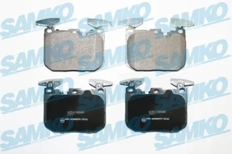 Колодки гальмівні BMW SAMKO 5SP1851