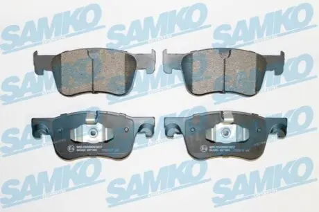 Колодки гальмівні (передні) Citroen C4 13-/ Berlingo/Peugeot Partner 18 SAMKO 5SP1852