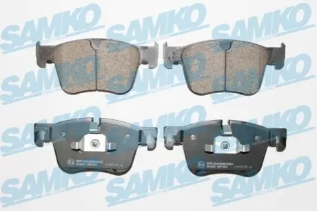 Колодки гальмівні (передні) Citroen C4 Picasso/Grand Picasso/Peugeot 308 13 SAMKO 5SP1853