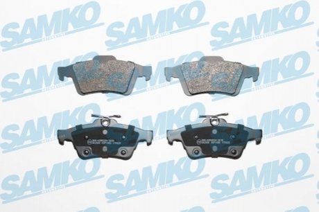 Колодки тормозные FOCUS III tyі CMAX VOLVO SAMKO 5SP1882