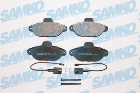 Тормозные колодки FI500 KA 10- SAMKO 5SP1906 (фото 1)
