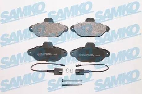 Тормозные колодки FI500 KA 10- SAMKO 5SP1906