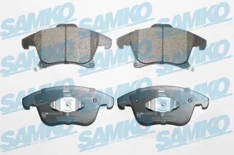 Колодки гальмівні (передні) Ford Galaxy III/S-Max/Mondeo V/Fusion 13-/Ford (США) Fusion 05 SAMKO 5SP1977