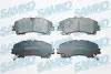 Тормозные колодки X-TRAIL + SAMKO (5SP2012) изображение 1