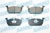 Тормозные колодки (передние) Skoda Fabia 21-/Kamiq 19-/Seat Leon 13-/Ibiza/VW Polo 17-/T-cross 18- SAMKO (5SP2055) изображение 1