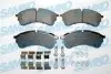 Колодки тормозные (передние) VW Crafter 2.0TDI 16-(CBI) (177.55x70.8x20.7) (с аксессуарами) SAMKO (5SP2063K) изображение 1