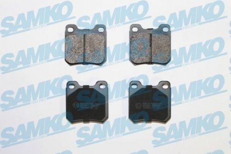 Тормозные колодки, дисковый тормоз.) SAMKO 5SP206 (фото 1)