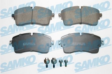 Тормозные колодки (передние) Land Rover Range Rover 2.0/2.2D 11- SAMKO 5SP2128K