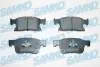 Колодки гальмівні (передні) Opel Astra K 15 SAMKO (5SP2129) зображення 1